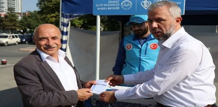 Tamer'den vekaletle kurban bağışı