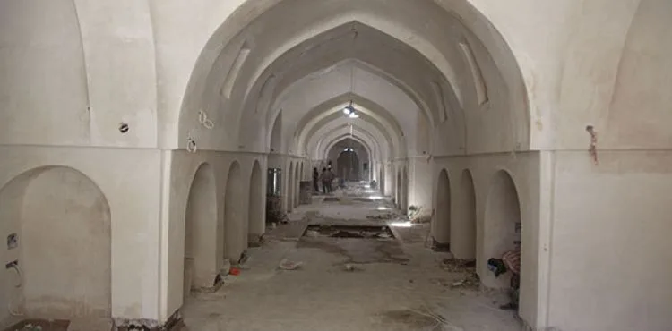 Kerkük'te yanan Kayseri Çarşısı'nda restorasyonun yüzde 90'ı tamamlandı