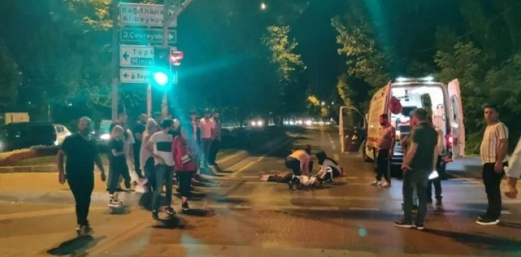 İstanbul'da alkollü sürücü dehşeti kamerada