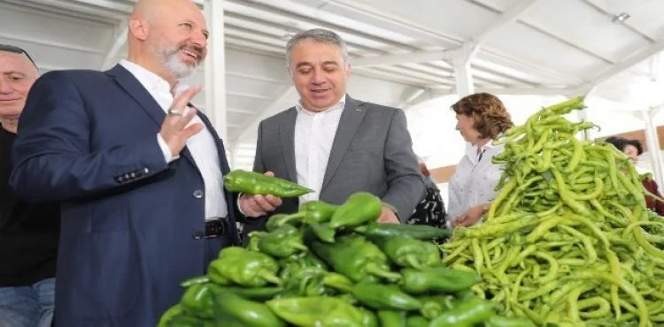 Kocasinan'da yüzde 100 organik pazar açıldı