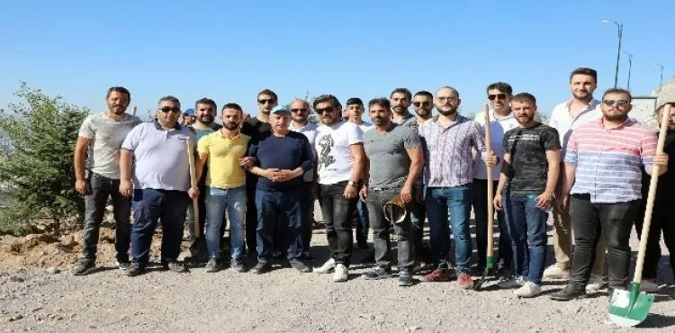 Talas Kafeciler Derneği ile Ali Dağı'nda Fidan Dikimi