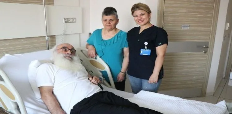 Kapadokya'da rahatsızlanan papaz, Kayseri'de sağlığına kavuştu