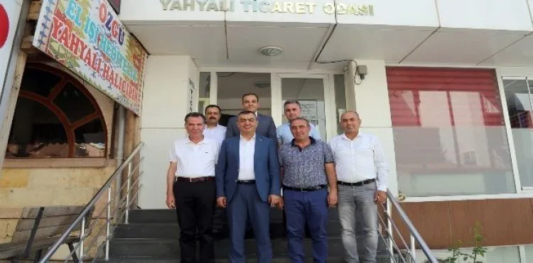 KAYSO Başkanı Büyüksimitci, Kayseri İl ve İlçelerdeki Odaları Ziyaret Etti