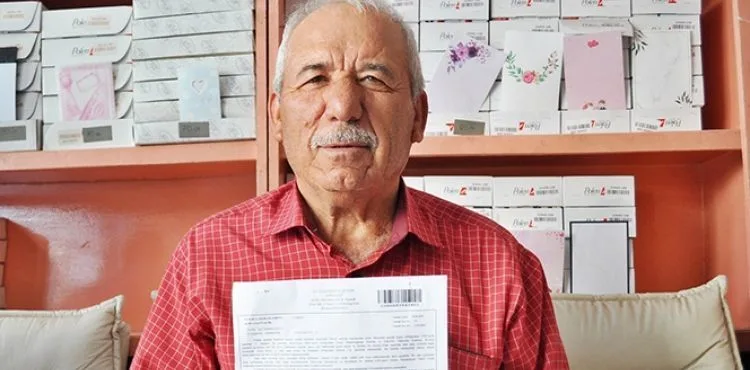 Hiç gitmediği İstanbul'dan ceza geldi