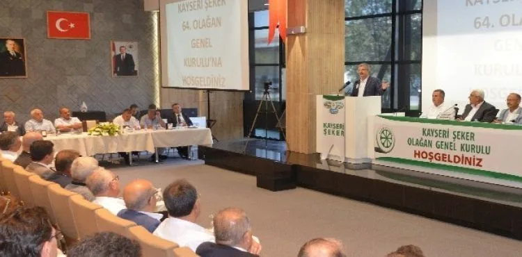 Kayseri Şeker'den Tarihi Genel Kurul
