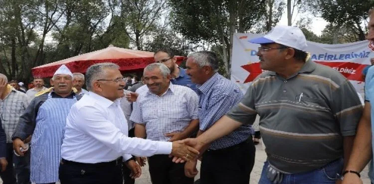 Başkan Büyükkılıç, gurbetçilerle