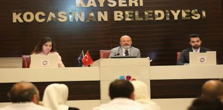 Kocasinan Belediye Meclisi Ağustos Ayı Toplantısını Gerçekleştirdi