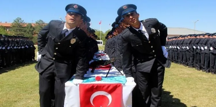 Kayseri'de 557 polis adayı yemin etti