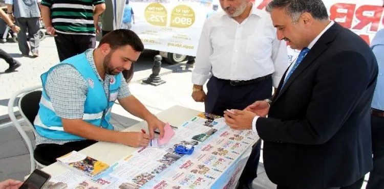 Başkan Cabbar'dan kurban bağışı