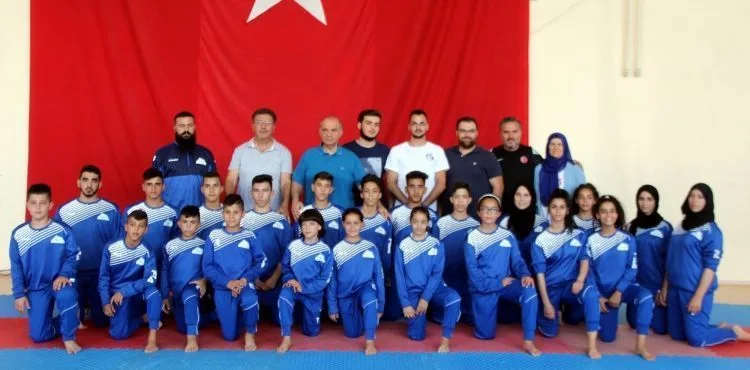 Filistin Taekwondo Milli Takımı Kayseri’de kamp yapıyor