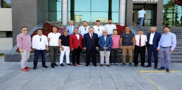 Başkan Palancıoğlu KGC üyeleriyle bir araya geldi