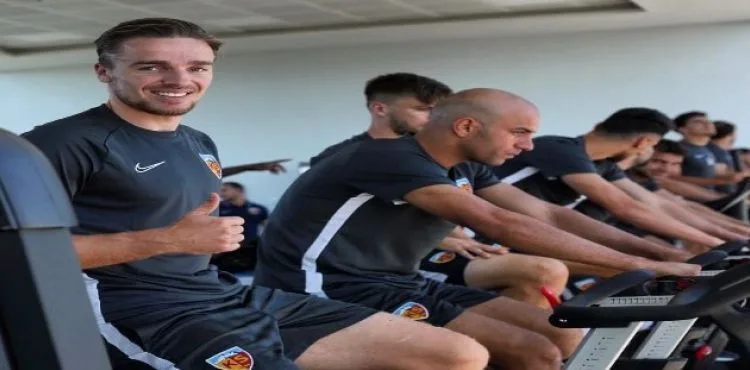 Ben Rienstra ilk antrenmanına çıktı