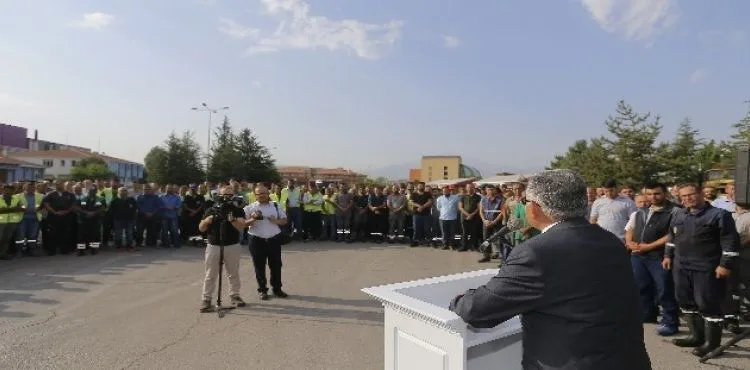 Büyükşehir ailesi bayramlaştı