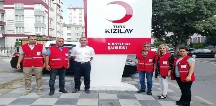 Türk Kızılay Kayseri Şubesi kurban bağışında yine 1'inci oldu