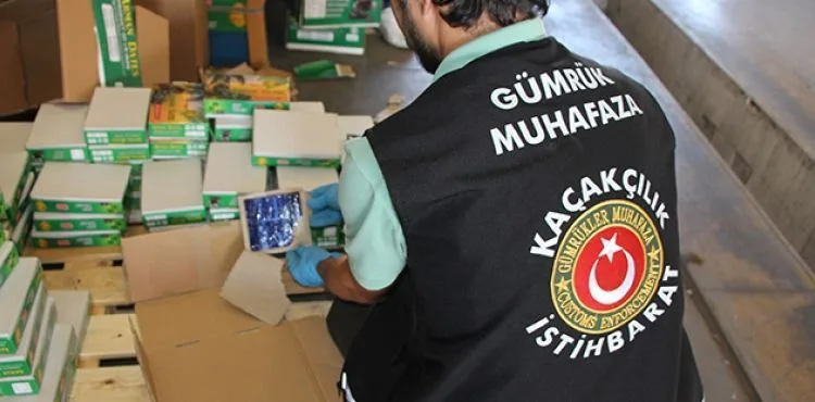 Kapıkule'de hurma taşıyan tırdan yaklaşık yarım ton eroin çıktı