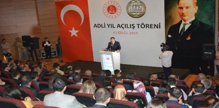 Yeni Adli Yıl Açılış Töreni'ne yoğun ilgi