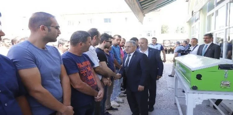 Başkan Büyükkılıç'dan Acı Görev