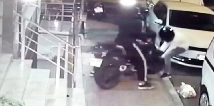 Motosikleti önce test etti, sonra çalıp gitti