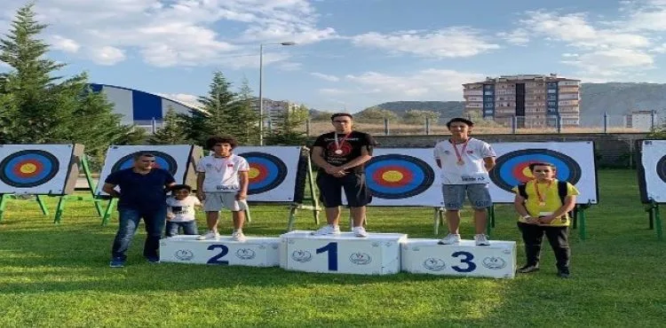 Okçuluk İl Birinciliği'nden Spor A.Ş, 8 madalya ile ayrıldı