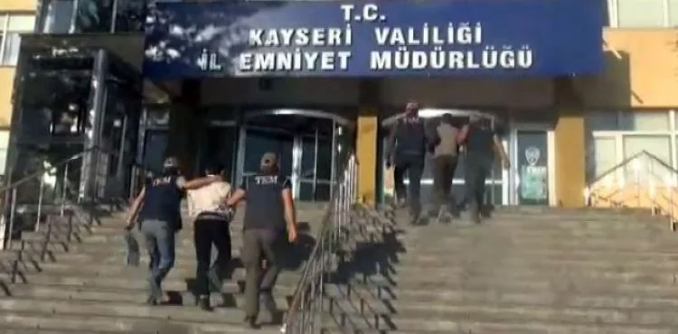 Kayseri'de DEAŞ adına faaliyet yürüten 3 kişi gözaltına alındı
