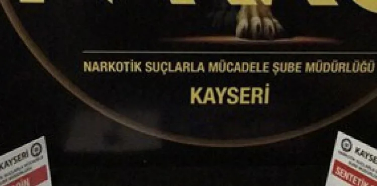 Kayseri'de özel reçeteye tabi 44 tane hap ele geçirildi