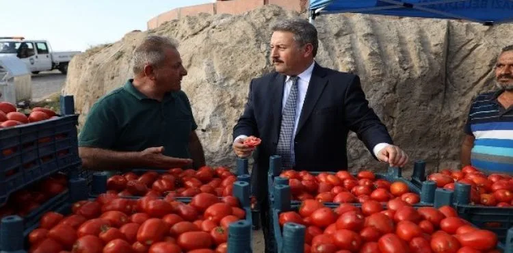 Melikgazi'den yerli ve organik üretime destek