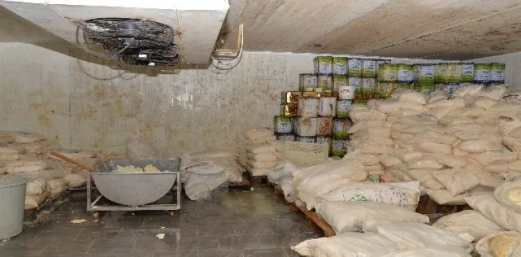 Piyasa değeri 300 bin TL olan 20 ton sağlıksız peynir ele geçirildi