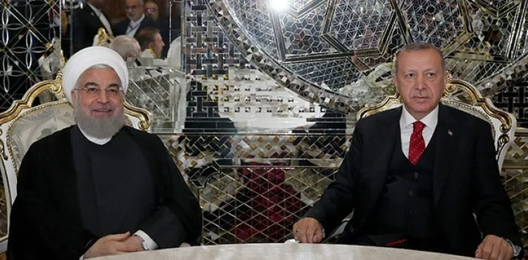 İran Cumhurbaşkanı Ruhani Çankaya Köşkü'nde