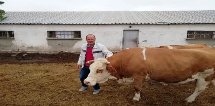 Çalınan hayvanları bulunan çiftçi Ahmet Kuramaz: