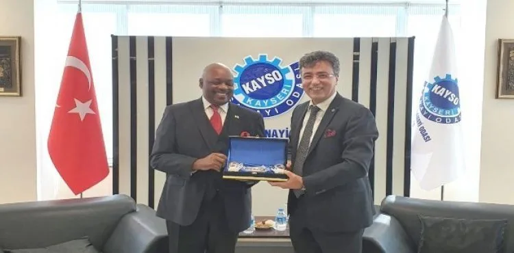 Ruanda Büyükelçisinden KAYSO'ya Ziyaret
