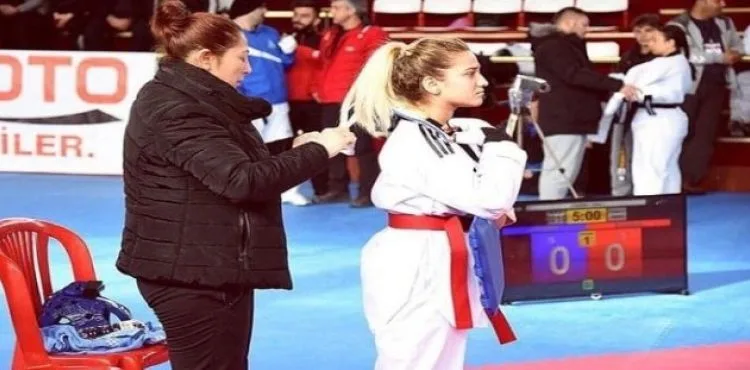 Büşra Pişginel Para Taekwondo Türkiye Şampiyonası'nda ikinci oldu