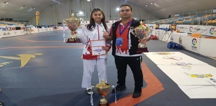 Büşra Öztürk Taekwondo Avrupa Üçüncüsü