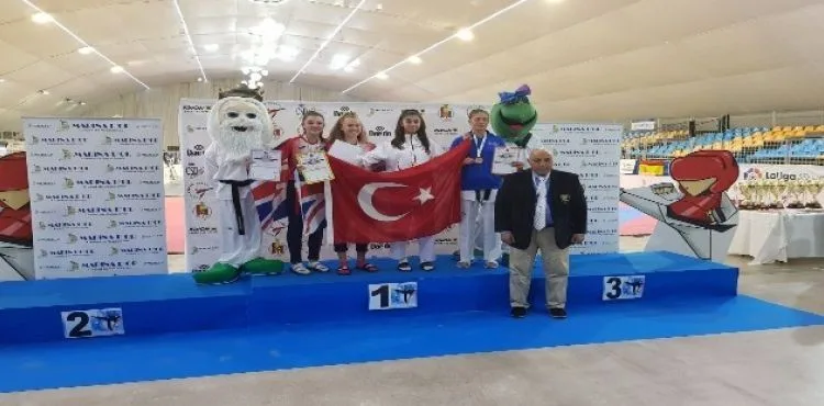 MELMEK sporcusu İspanya'da Avrupa 3.'sü oldu