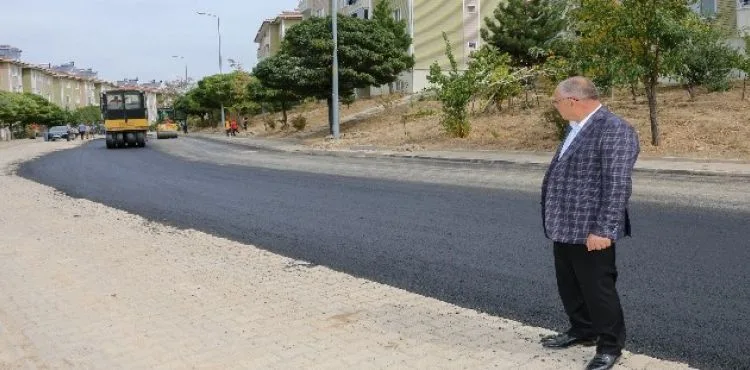 Yahyalı'da Asfaltlama Çalışmaları