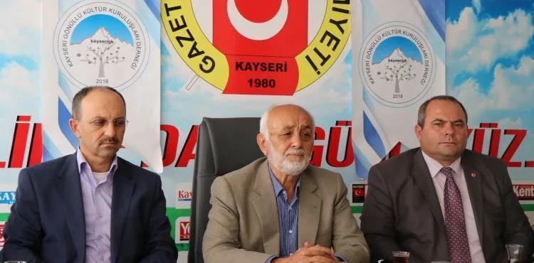Kayseri Gönüllü Kültür Kuruluşları’ndan Barış Pınarı Harekatına destek