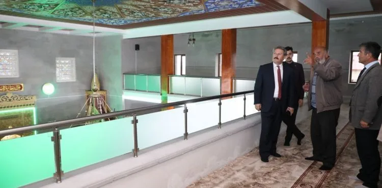 Başkan Dr. Palancıoğlu “Yalınoğlu Camisi, Cumartesi günü Cumhurbaşkanımızın toplu hizmet açılış töreninde hizmete sunulacak”