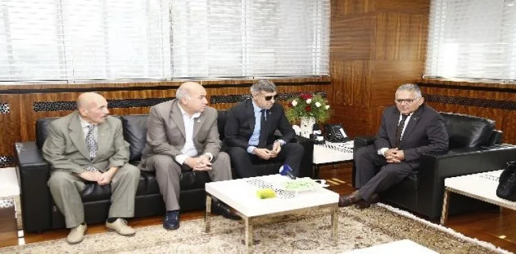 Şehit Aileleri ve Gaziler Derneği Yönetimi Başkan Büyükkılıç'ı ziyaret etti.