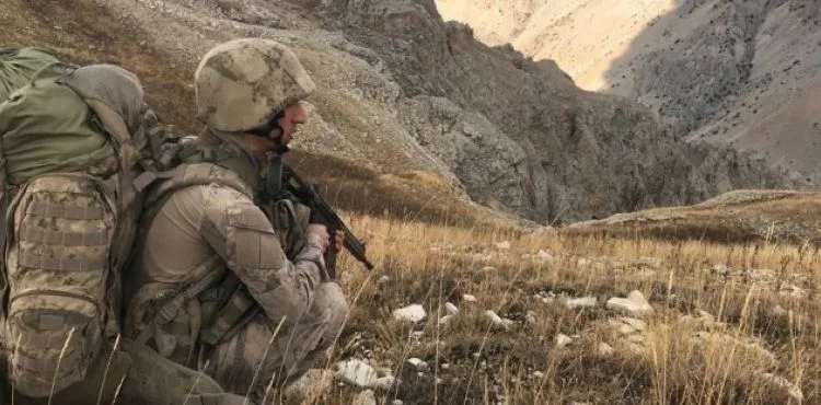 Erzincan'da terör sığınak ve barınakları imha edildi