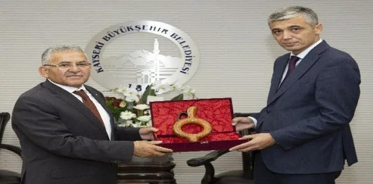Ata yurdundan Büyükşehir'e ziyaret