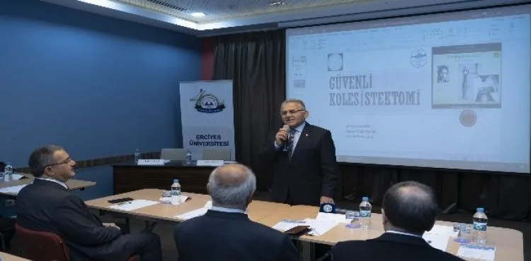 Başkan Büyükkılıç meslektaşlarıyla bir araya geldi