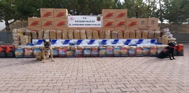 Kargo aracındaki milyonluk tütün sevkiyatını jandarma önledi
