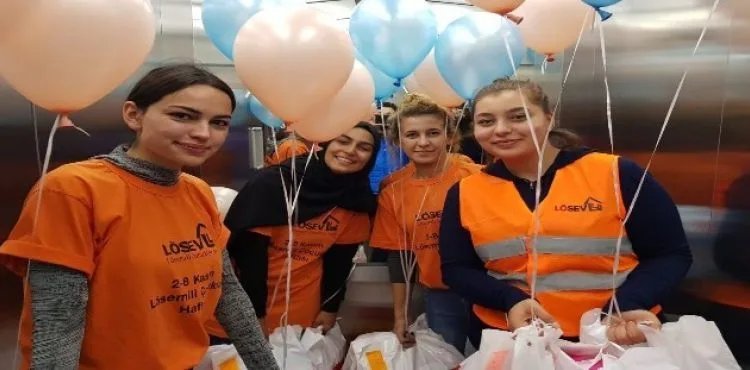 Erciyes Üniversitesi LÖSEV Fayda Topluluğu'ndan anlamlı ziyaret