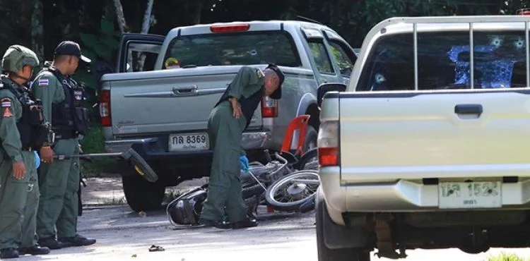 Tayland'da kontrol noktasına saldırı: 15 ölü