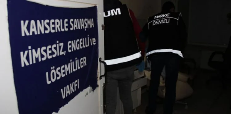 Zehir tacirlerinin dernekleri basılınca bu defa vakıf kurdular
