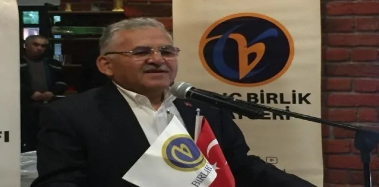 Büyükkılıç: ”15 tane gençlik kuruluşunun bir arada olması bizleri mutlu ediyor”