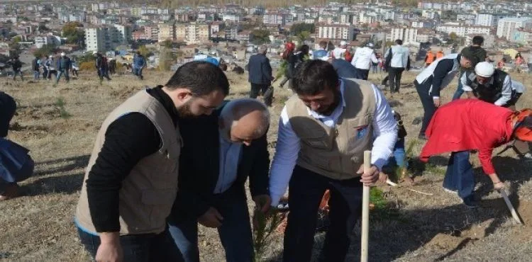 Beşir Derneği, Develi'deki Fidan Dikim Etkinliği'ne Katıldı.