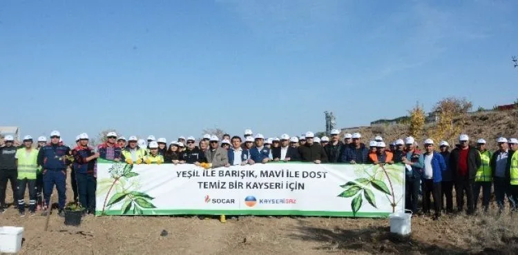 Kayserigaz, 4 bin 800 fidanla ‘Geleceğe Nefes' oldu