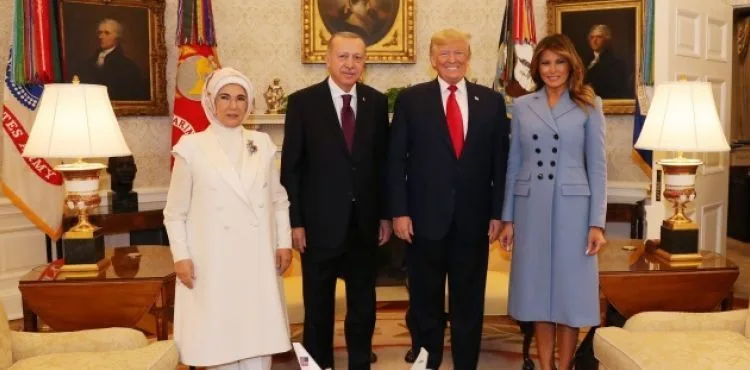 Cumhurbaşkanı Erdoğan - Trump görüşmesi sona erdi!