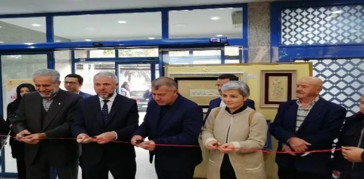 ‘Kayserili Hattatlar Karma Sergisi', 7 dalda 52 eserle açıldı.
