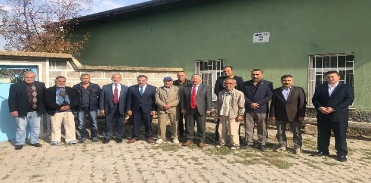 Develi ilçe protokolünden Gömedi mahallesine ziyaret